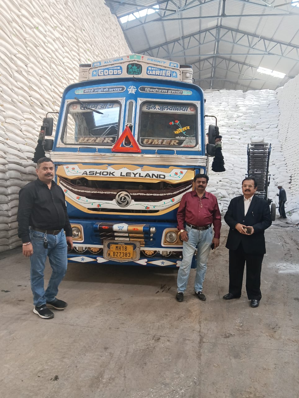 Truck Loading Warehouse