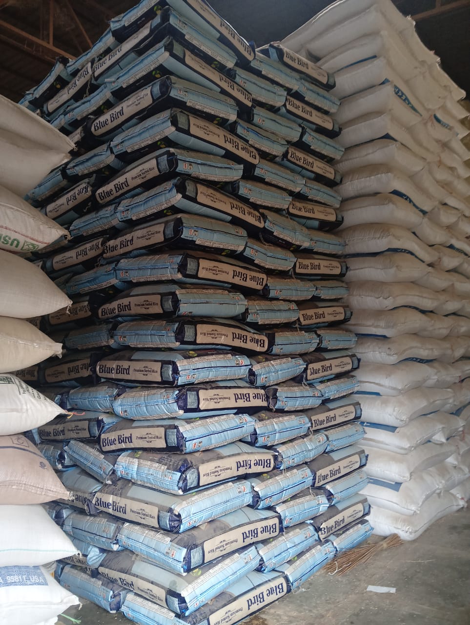 BlueBird Rice Sacks Storage